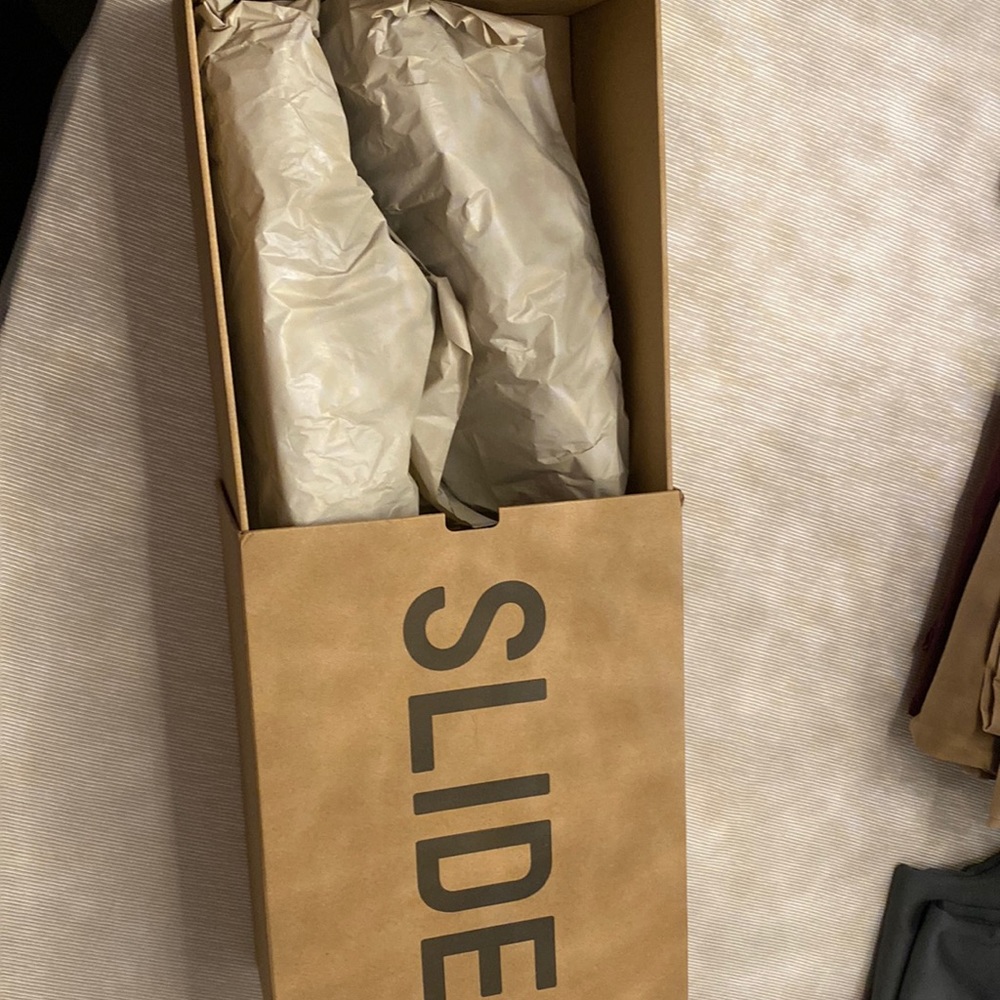 COPY - YZY adidas flax slides (brand new)